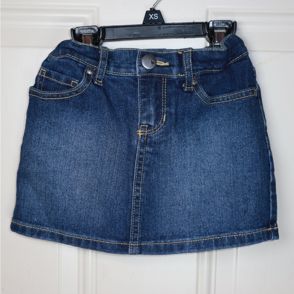 Girls Children's Place Size 5 Denim Skirt